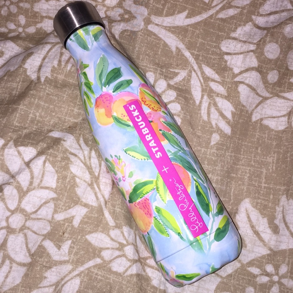 RARE lily Pulitzer + Starbucks + swell bottle!